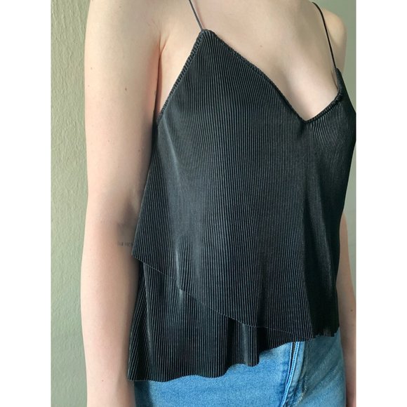 Silence + Noise Tulip Hem Ribbed Cami - Picture 2 of 2